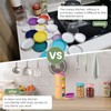 QOOMABA Mason Jar Lid Organizer (2pcs), Mason Jar Lid Storage