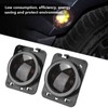 Pair of LED Fender Turn Signal Side Marker Light Fit