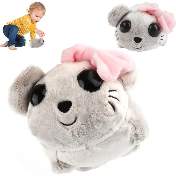 Hamsti Cuddly Toy, 17 cm Sad Hamster with Sound, Talking