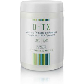 INNER | D-TX | Cúrcuma, Vinagre de Manzana, Jengibre, Inulina, Papaína | Para 30 días