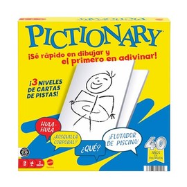 Pictionary Juego de Mesa Original 40 Aniversario para niños de 8 años en adelante
