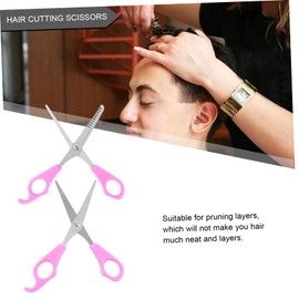 TOVINANNA 2Pcs Professional Hair Cutting Scissors Hairdressing Scissors for Trimming and Precision Cutting for Home Use and Barber Shops