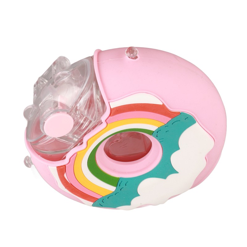 Donut Water Bottle Cute Shape Colorful PC Heat Resistant Portable