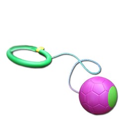 Tianbi Jumping Ball Toy, Ankle Jump Ring, Skip Ball Toy Set,Single Foot Shot Ball Bouncing Ball Jumping Fitness Equipment Toys for Boys and Girls