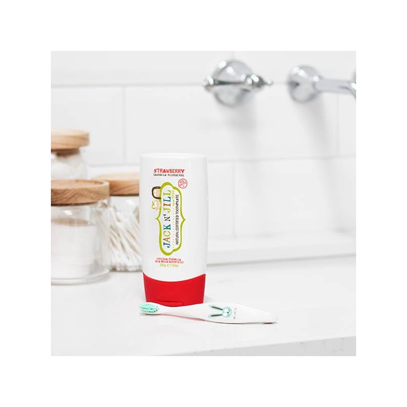 Jack N' Jill Kids Natural Toothpaste, Mega Berry Natural Toothpaste,