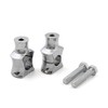 Topteng 1 Inch 25 mm Chrome Riser Clamp for Harley