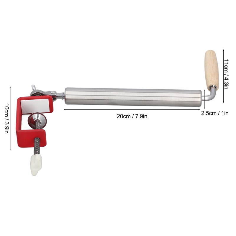 Rolling Pin Stainless Steel Labor Saving Multifunctional with Anti Slip