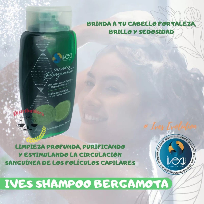 Ives Mexico - Ives Evolution Shampoo Bergamota Coco Hamamelis Romero