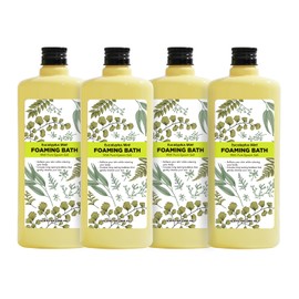 Bubble Bath for Women, Eucalyptus Mint Scented Bubble Bath Gifts Set, Foaming Bath Mother's Day Gifts for Mom, 51.2 fl oz (Pack of 4)