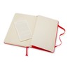 Moleskine Ruled Hard Cover Notebook - Scarlet Red - L/A5
