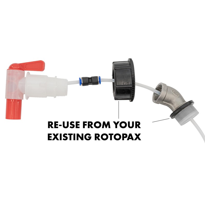 GoWesty Deluxe Spout Kit for Use with Rotopax Water Container