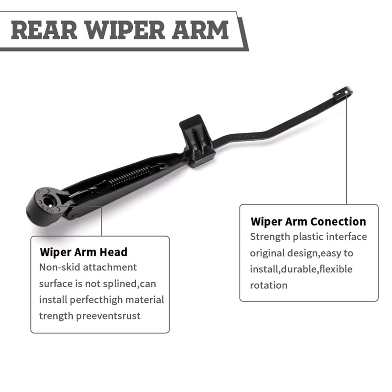 HODEE Rear Wiper Arm Blade Nut Set Replacement for Jeep