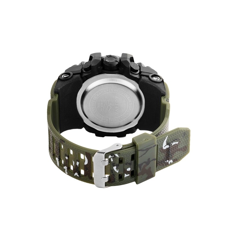 Shock Resistant Watch Green