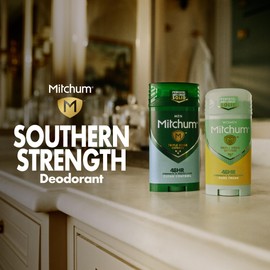 Mitchum Men’s Antiperspirant Deodorant, Roll-On Applicator, Unscented, 48HR Sweat & Odor Protection, Quick-Drying Formula, Dermatologist Tested, 3.4 oz