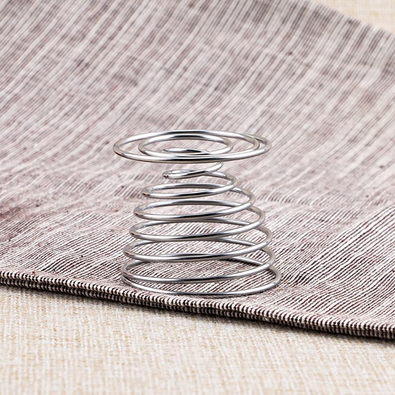 Set of 3 Stainless Steel Spring Wire Trays Egg Cup