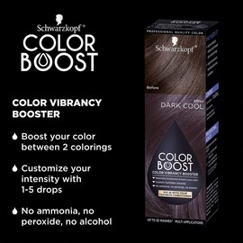 Schwarzkopf Color Boost Color Vibrancy Booster, Dark Cool