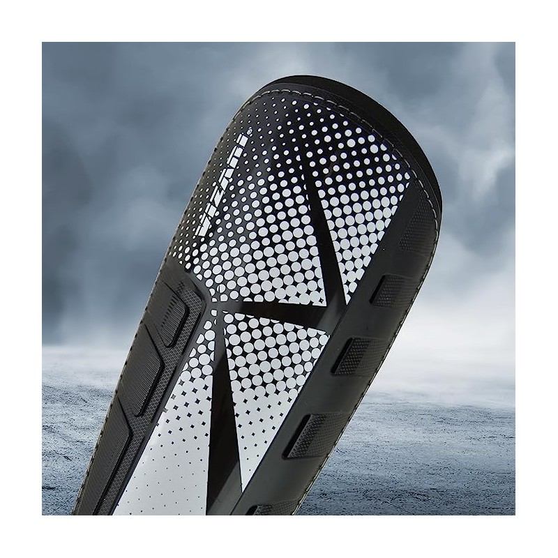 Vizari 'Vector' Slip-in Soccer Shinguards with Low Profile PP Deflecting