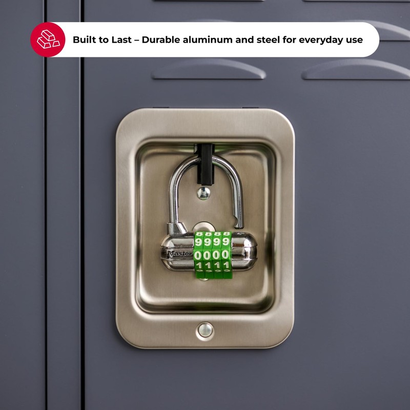 Master Lock 1534D Locker Lock Set Your Own Word Combination