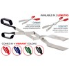 Grilling Tongs for Outdoor Grills - 2-Pack Combo Gift Set