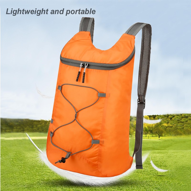 levayhill 16L Hiking-Daypack Lightweight-Foldable Travel-Backpack Water-Resistant Camping Outdoor Packable Easy