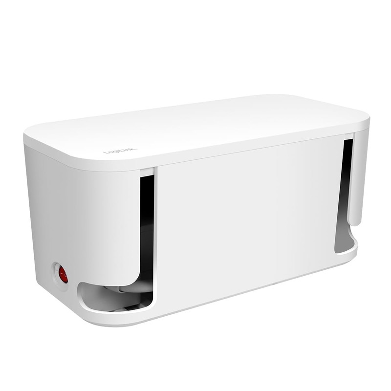 Logilink LogiLink LPS281U - Kabelbox mit 5-Fach-Steckdosenleiste inkl. 3X USB,