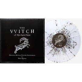 The Witch Soundtrack - Exclusive Limited Edition Clear With Black & White Splatter Vinyl LP (Only 500 Copies Pressed)