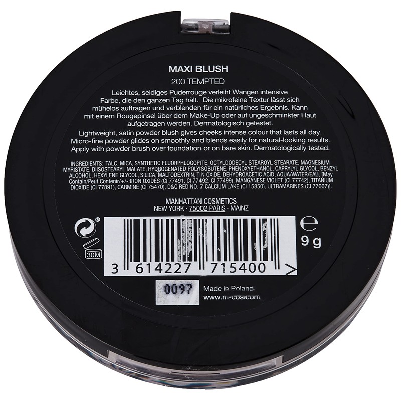 Manhattan Maxi Blush 200 Tempted