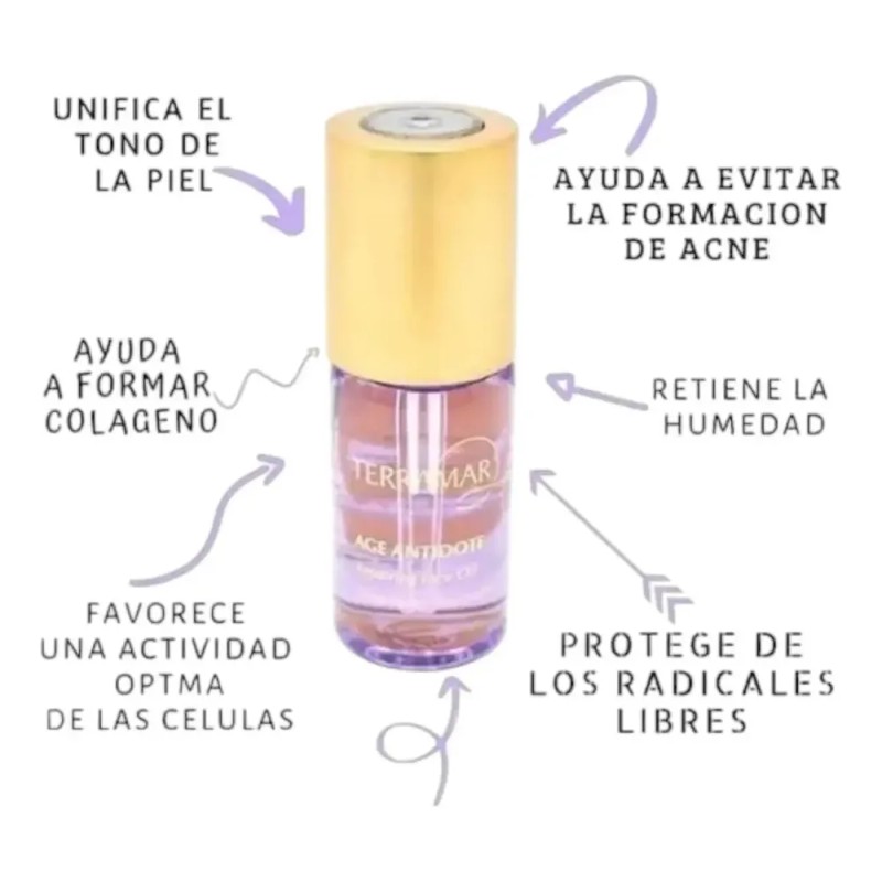 Aceite Óleo Facial Reparador Terramar de 30mL