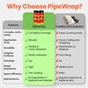 PipeWrap Pipe Insulation Spray Foam for Hard-to-Reach Areas, Fittings &
