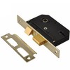 Union Essentials 3 Lever Sashlock 65mm PB