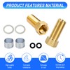 Faucet Shank Extension kit,100818 Thick Countertop Extension Set for Faucet