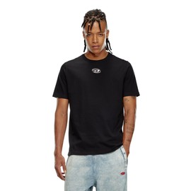 Diesel T-Adjust-OD T-Shirt with Metallic Oval D