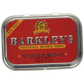Barkleys Mints Sugar Free Cinnamon Intense Mints Tins, 15 g