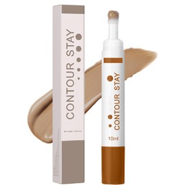 Liquid Contour Stick - Long-Lasting Bronzer & Cream Contour Makeup for Flawless Definition - Blendable, Lightweight, Buildable Formula - Vegan, Cruelty-Free, Pale Neutral