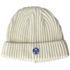 NORTH SAILS Mens Beanie W/Logo Winter Hat, Marshmallow