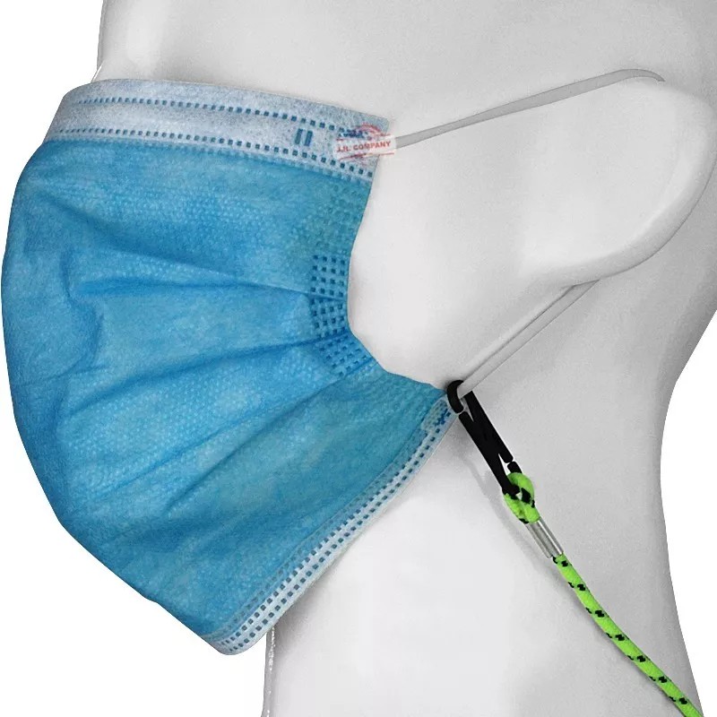 J.H. Company Sujetador Cordon Para Cubrebocas Ajustable Mayoreo Set 8