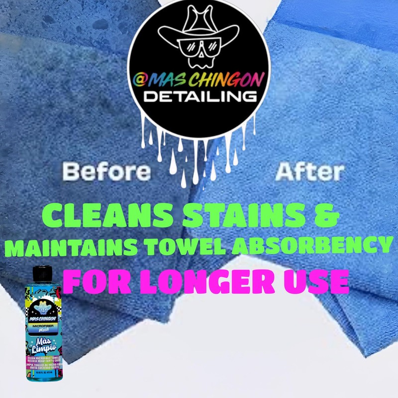 Mas Chingon Microfiber Wash Clean Car Wash Towel Concentrated Cleaning