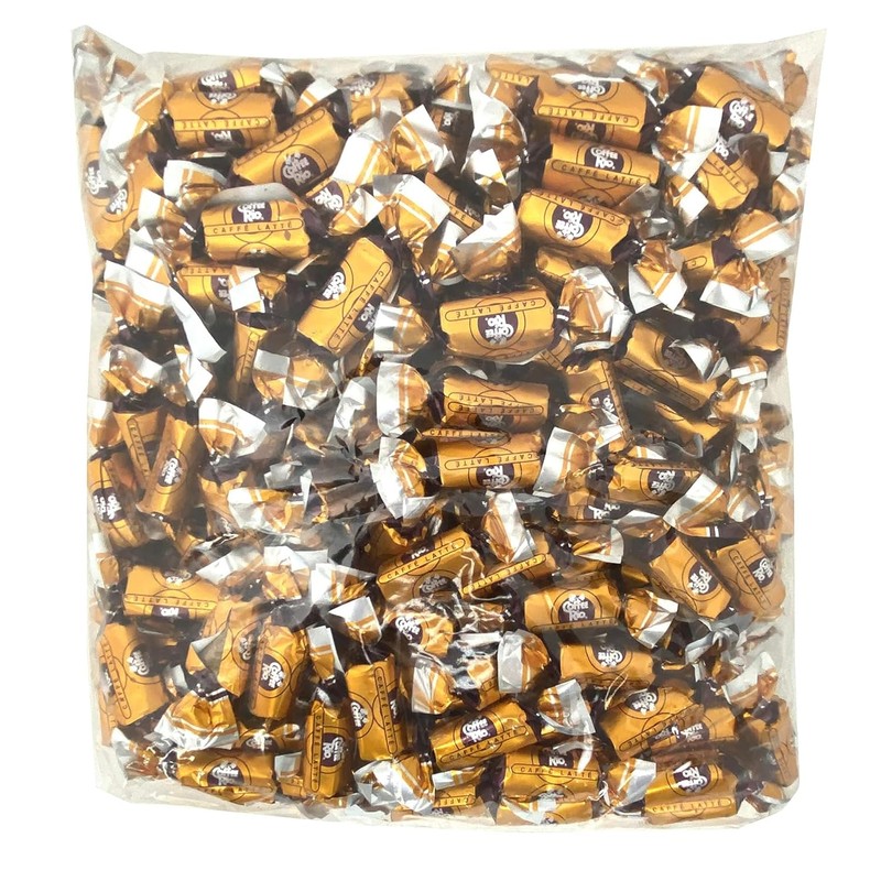 Coffee Rio Caffé Latté Coffee Candy Bulk Pack, 3 Pound