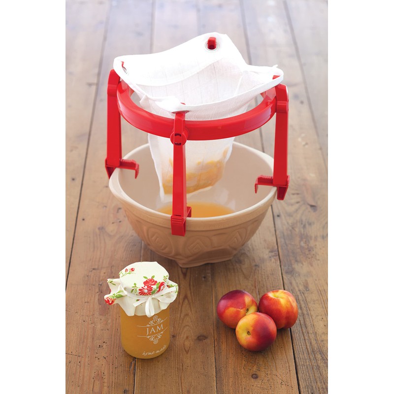 KitchenCraft Home Made Jam Strainer / Jelly Bag and Stand