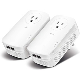 TL-PA9020P Powerline Adapter AV2000 Mbps - Gigabit Port, Ethernet Over Power, Plug & Play, Power Saving, MU-MIMO 2Pack