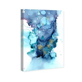 The Oliver Gal Artist Co. Abstract Wall Art Canvas Prints 'Jamie Blicher - Whitney' Home Décor, 10" x 15", Blue