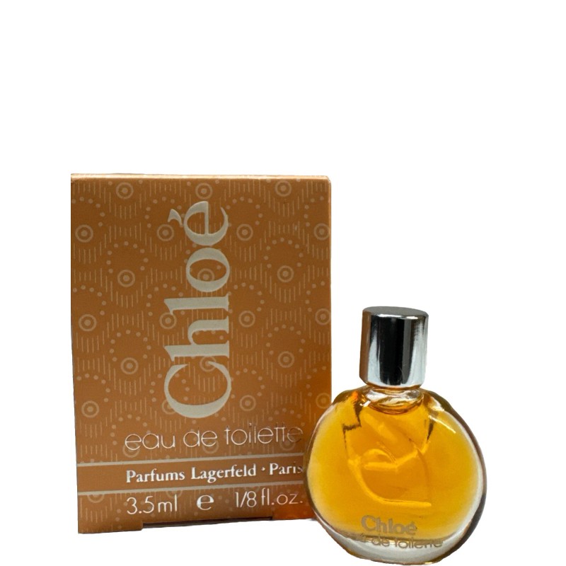 chloe vintage chloe eau de toilette 3.5mL MINIATURE splash SCUFFED