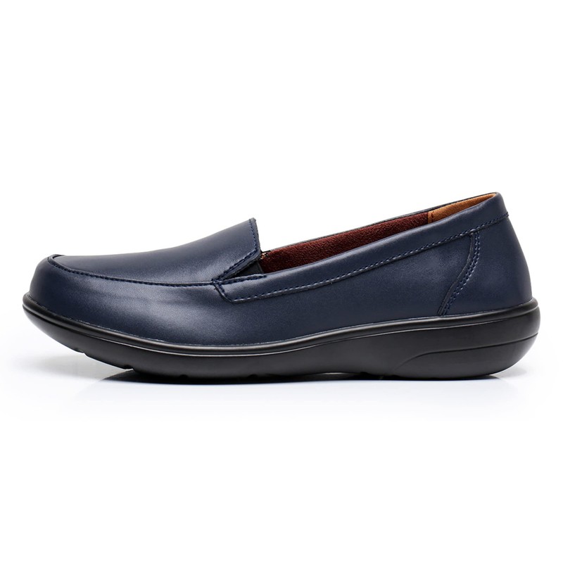 VenusCelia Zapatos planos para caminar Parel para mujer, marino, 10