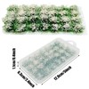 Cayway Static Grass Flowers Grass Tufts Model Building Miniature Vegetation
