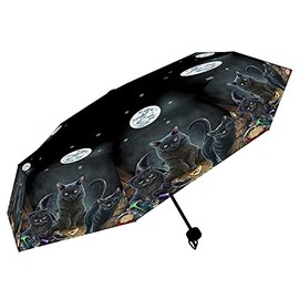 Nemesis Now Familiars Umbrella (LP), Resin, Black, 55cm
