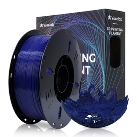 VOXELAB High Speed PLA Filament 1.75mm, Rapid PLA Support 500mm/s Fast Printing Speed, 1 kg (2.2 LBS) Spool, Fast Printing PLA Fit Most FDM Printer, HS PLA Cobalt Blue