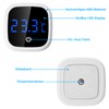 Aquarium Thermometer, Aideepen Mini Thermometer Aquarium Indoor High Precision LED