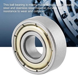 Set of 10 Ball Bearings 440C 696ZZ Stainless Steel Ball Bearing Grooves Skateboard Bearing 6 x 15 x 5 mm