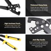 Steel Stud Crimper, Hand Keel Metal Punch Lock Drywall Hand