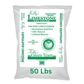 Kelly's Capsulated Limestone Pellets - 50lb Bulk Bags - for Turf, Lawn, and Garden(High Calcium Micro Pellets)
